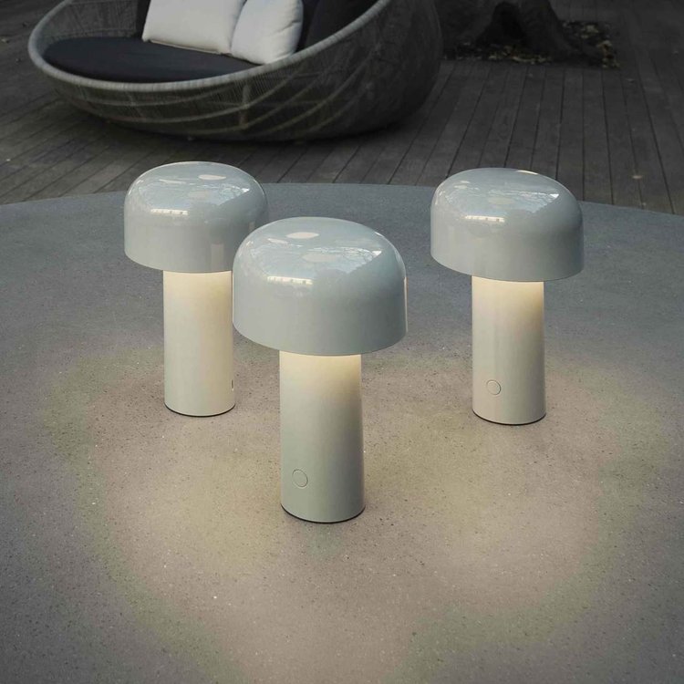 Paddenstoel Tafellamp Draadloos Dimbaar LED Sfeerverlichting Binnen Buiten