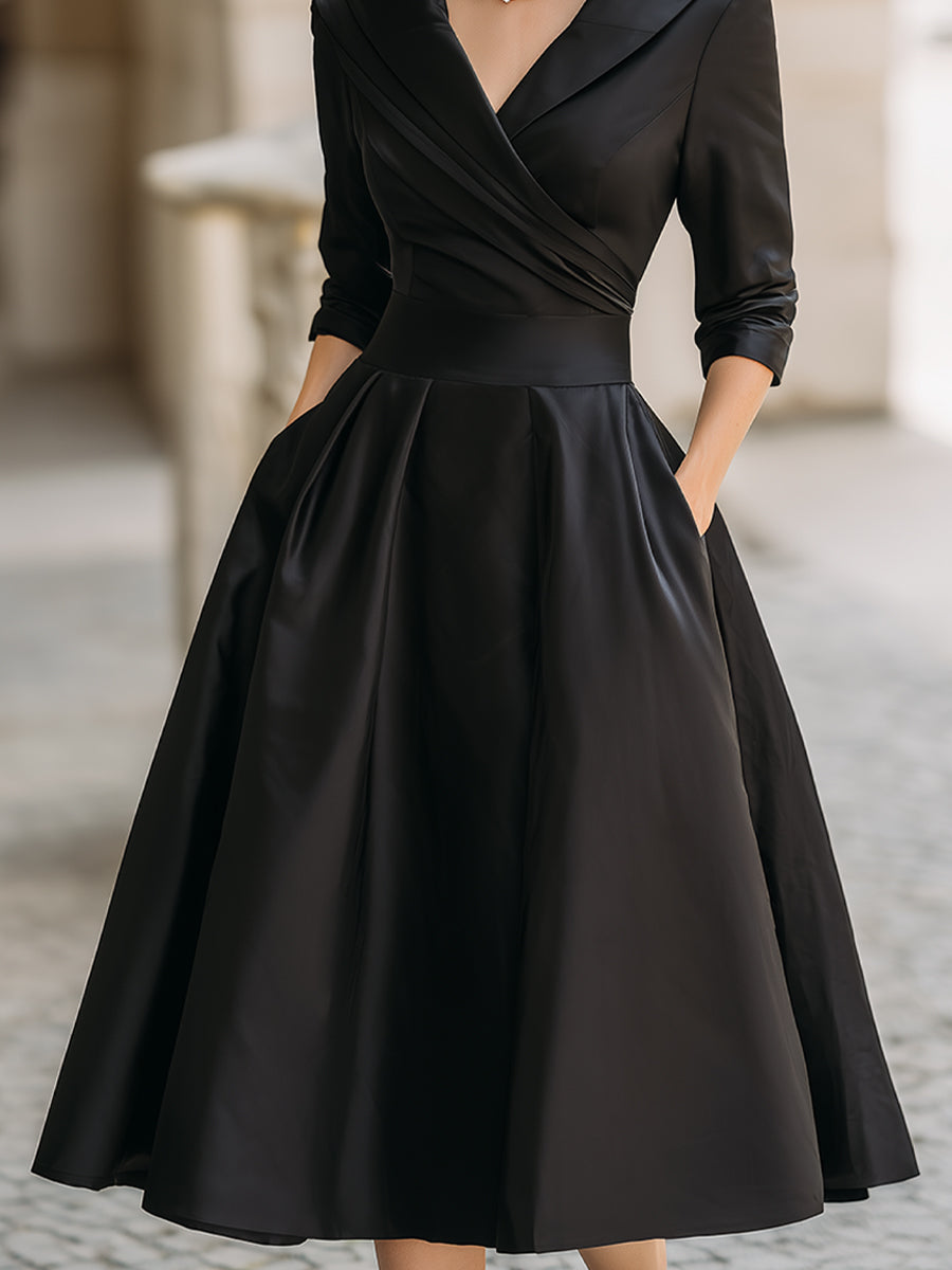 Midi Jurk voor Dames Zomerjurk Lina Stijl
