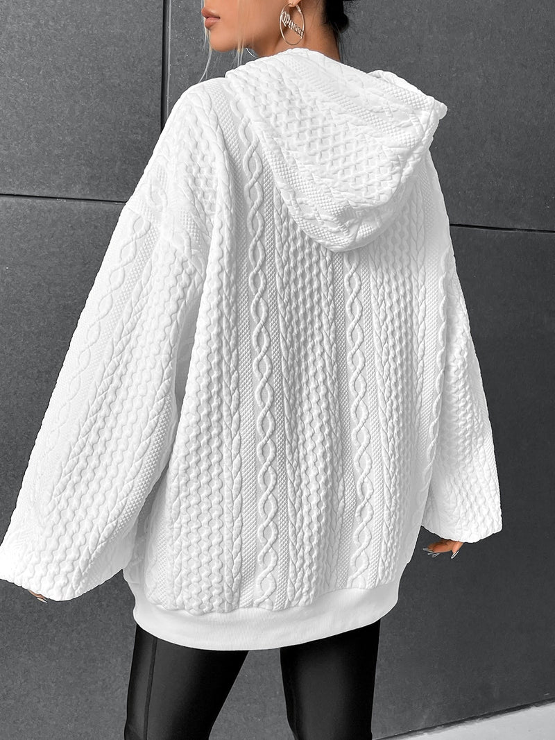 Luxe Oversized Hoodie voor Vrouwen Zacht en Stijlvol