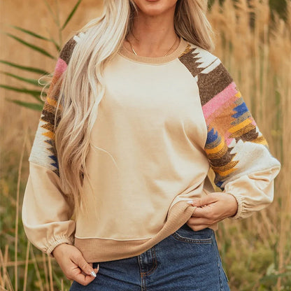 Dames Trui Aztec Patroon Kleurrijk en Stijlvol - StudioMarella