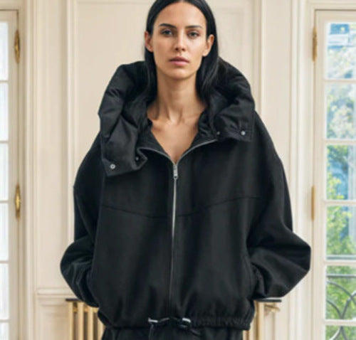 Dames Oversized Jas Capuchon Stoer en Stijlvol