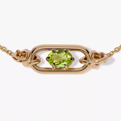 Goudkleurige Armband met Geboortesteen voor Vrouw