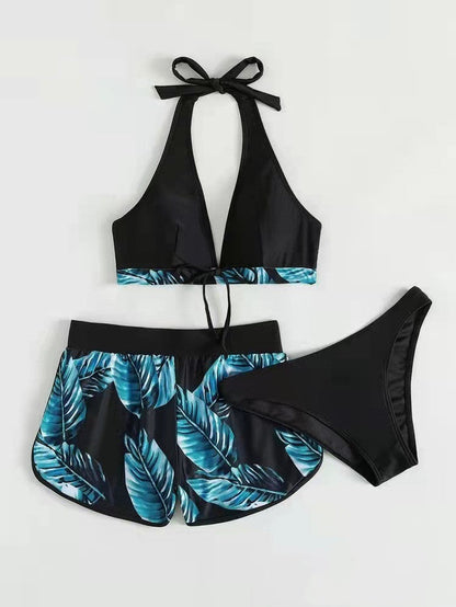 Bikini Set Zonnebaden Short en Top Dame