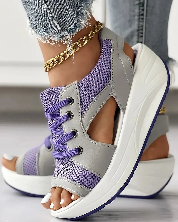 Zandalen Muffin Comfortabele Zomer Sandalen voor Dames