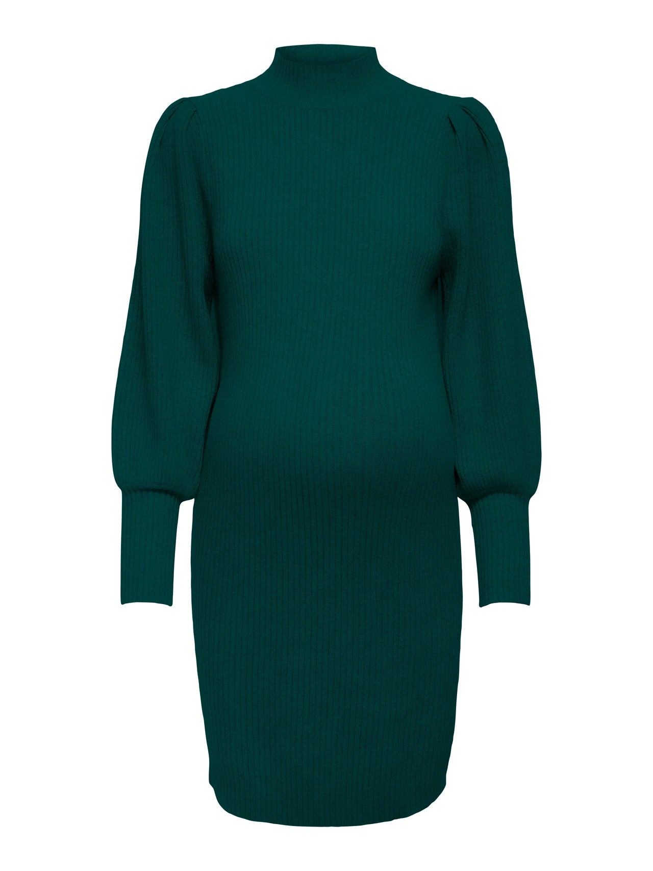Zwangerschapsjurk Mini Damesjurk Hoge Hals Casual Stijl