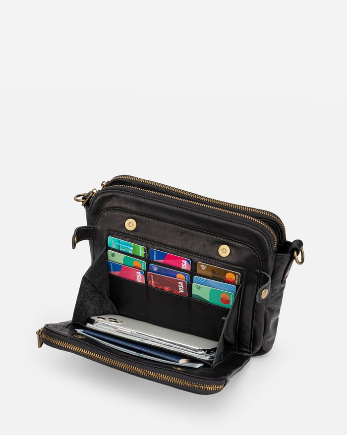 Luxe Lederen Schouder tas voor Dames