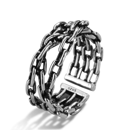 Zilveren Armband Verstelbaar Gevlochten Vrouwelijk Design