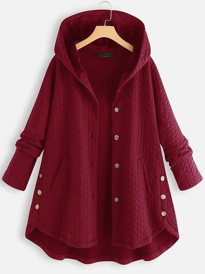 Donkere Winterjas voor Vrouwen Warm en Waterdicht