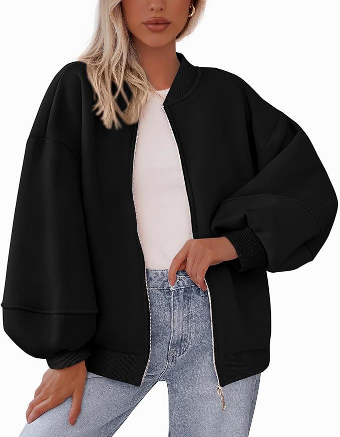 Dames Bomberjack Oversized Sportieve Ritsjas