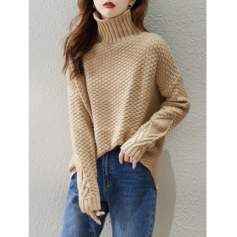 Dames Trui Gebreid Retro Stijl Elegante Look