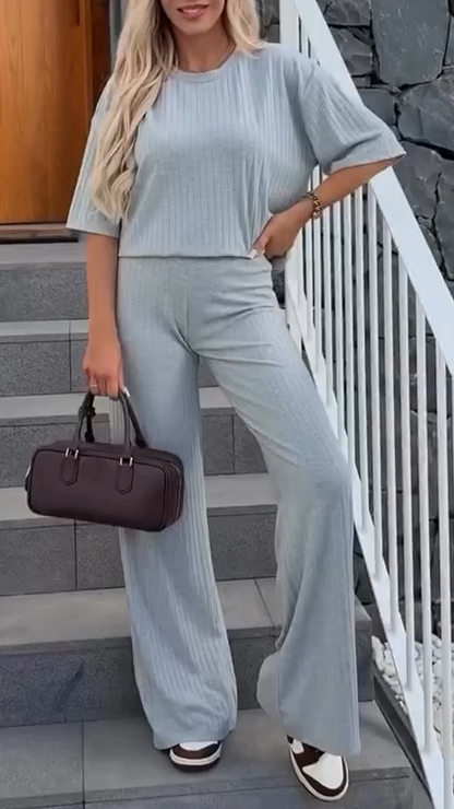 Zachte Lounge Set voor Vrouw Tweedelig Comfortabel