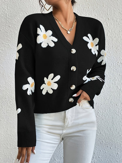 Elegante Coltrui Dames Trui Met Knopen