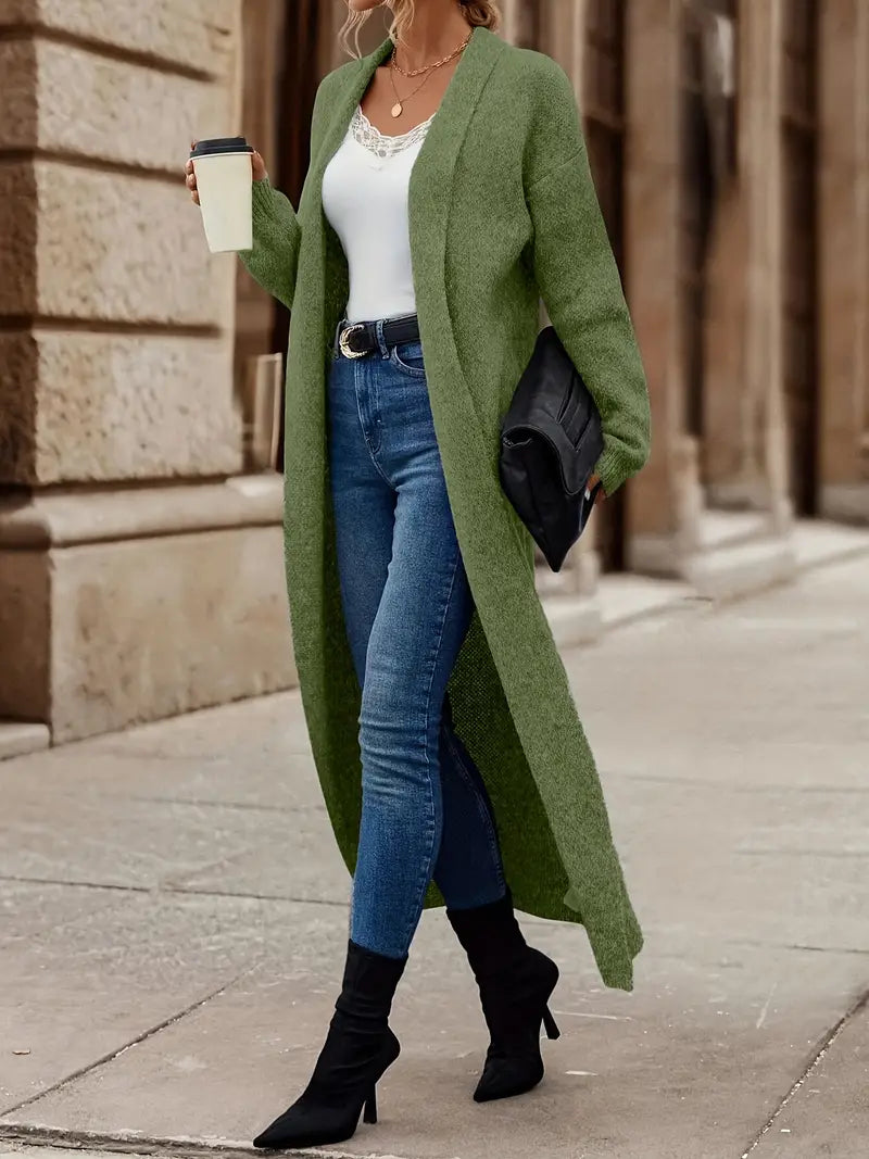 Vest Open Voorkant Effen Stylish Design