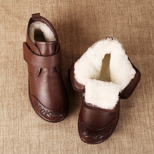 Vrouwen Fleece Laarzen Warm en Comfortabel