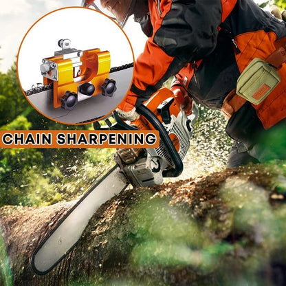 Handmatige Kettingzaagslijper Compact Gereedschap 30° Slijphoek Slijpen Onderhoud Precisie Zaagketting