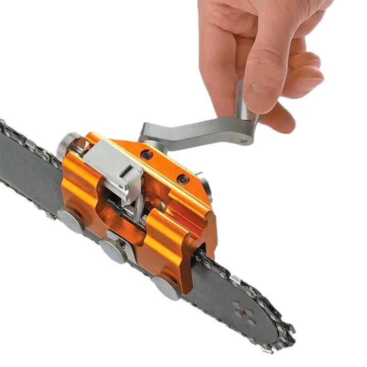 Handmatige Kettingzaagslijper Compact Gereedschap 30° Slijphoek Slijpen Onderhoud Precisie Zaagketting