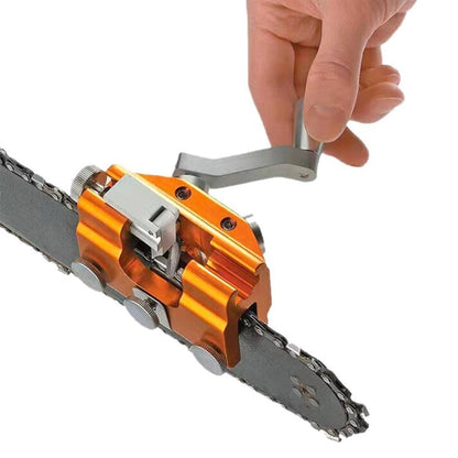 Handmatige Kettingzaagslijper Compact Gereedschap 30° Slijphoek Slijpen Onderhoud Precisie Zaagketting