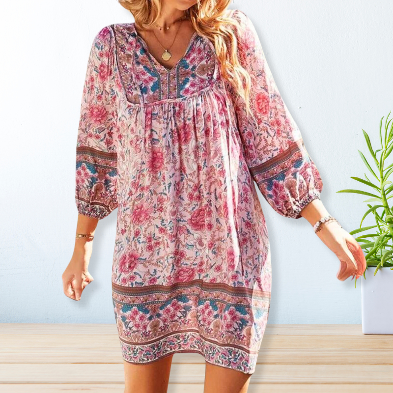Zomerjurk voor Vrouwen Comfortabele Jurk met Vrouwelijke Pasvorm