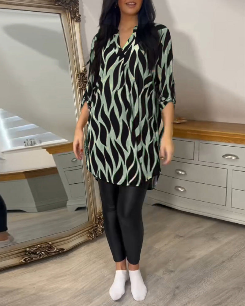 Damesblouse Elegante Klassieke Stijl voor Vrouw