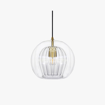 Glazen Globe Hanglamp Helder & Amber Bol Verlichting Eetkamer Slaapkamer