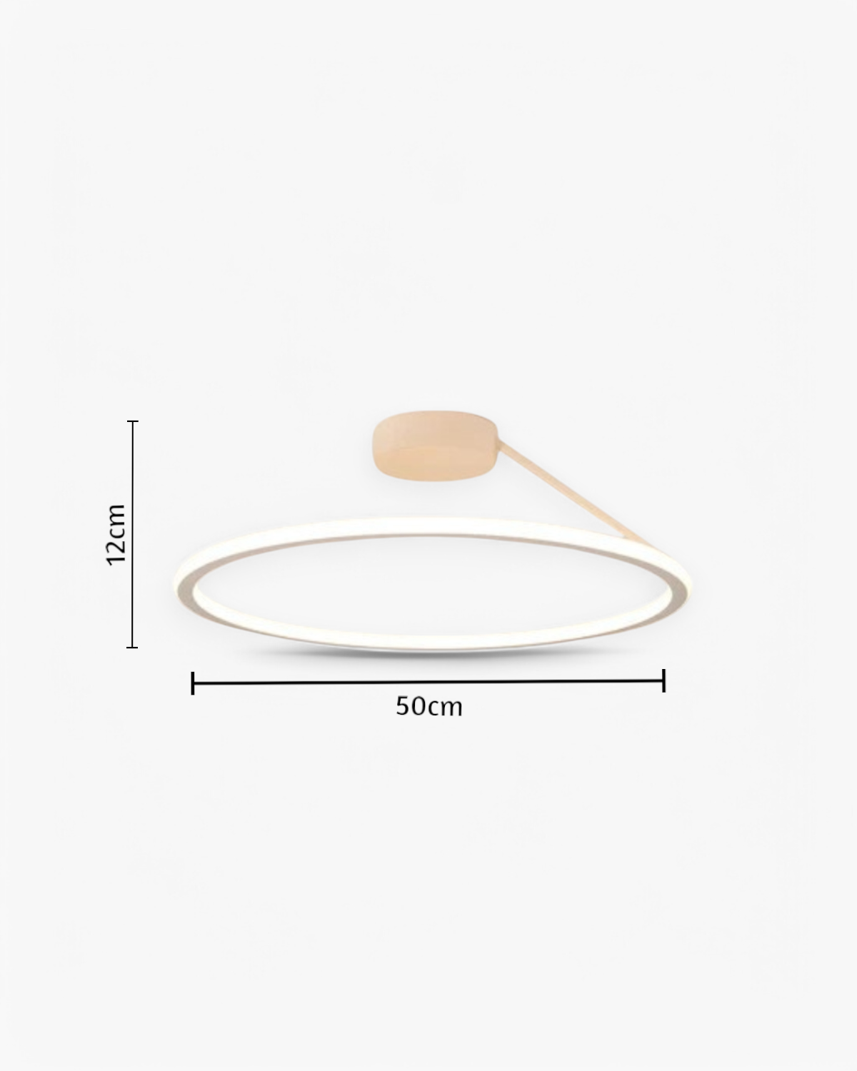 Moderne Plafondlamp Ring Minimalistisch Design Zwart Wit Goud S M L Dimbaar LED Sfeerverlichting Woonkamer Slaapkamer Eetkamer Scandinavische Stijl