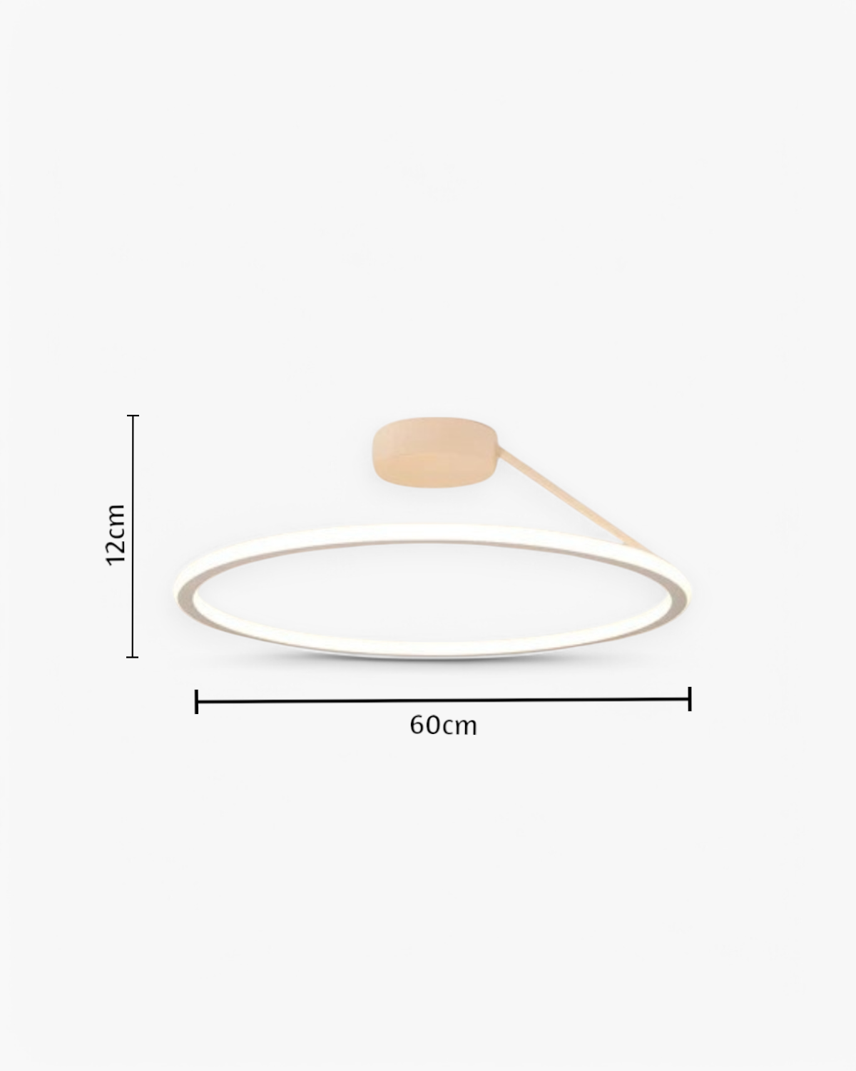 Moderne Plafondlamp Ring Minimalistisch Design Zwart Wit Goud S M L Dimbaar LED Sfeerverlichting Woonkamer Slaapkamer Eetkamer Scandinavische Stijl