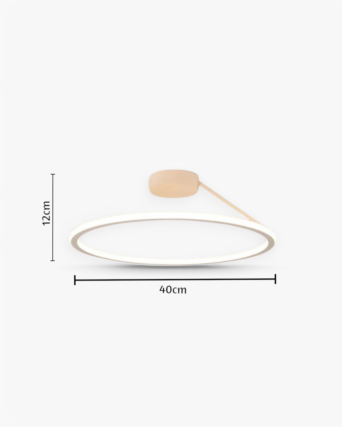 Moderne Plafondlamp Ring Minimalistisch Design Zwart Wit Goud S M L Dimbaar LED Sfeerverlichting Woonkamer Slaapkamer Eetkamer Scandinavische Stijl