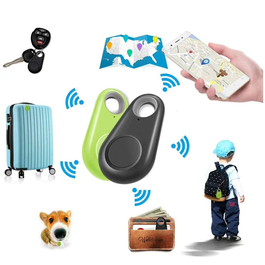 Compacte GPS Tracker Live Tracking Kinderen Huisdieren Bagage Geofencing Real Time App iOS Android Beveiliging