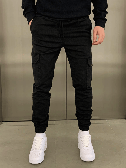 Joggingbroek Heren Comfortabel Sportief Zwart - StudioMarella