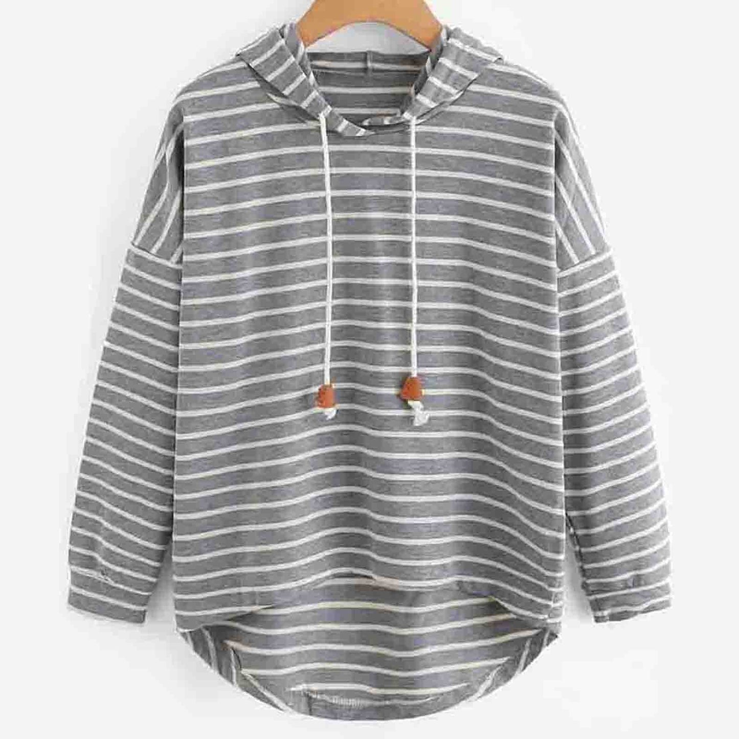 Warme Gestreepte Hoodie voor Heren en Dames