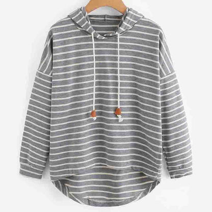 Warme Gestreepte Hoodie voor Heren en Dames