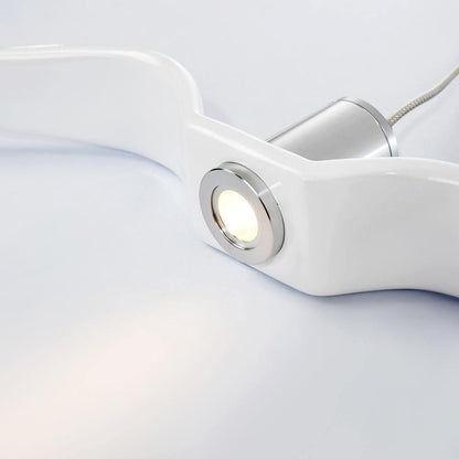 Hanglamp LED Vogeldesign Resin Aluminium Wit Zwart 3000K 4000K 6000K Woonkamer Pendellamp Minimalistisch Organisch Plafondlamp