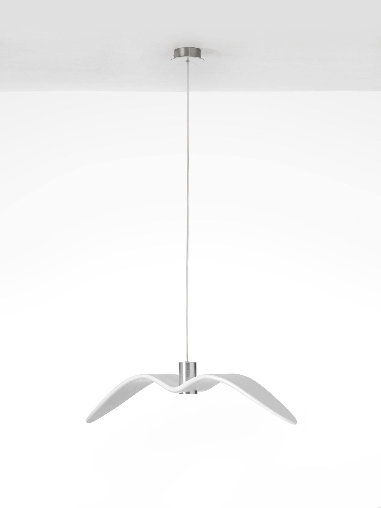 Hanglamp LED Vogeldesign Resin Aluminium Wit Zwart 3000K 4000K 6000K Woonkamer Pendellamp Minimalistisch Organisch Plafondlamp