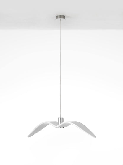 Hanglamp LED Vogeldesign Resin Aluminium Wit Zwart 3000K 4000K 6000K Woonkamer Pendellamp Minimalistisch Organisch Plafondlamp
