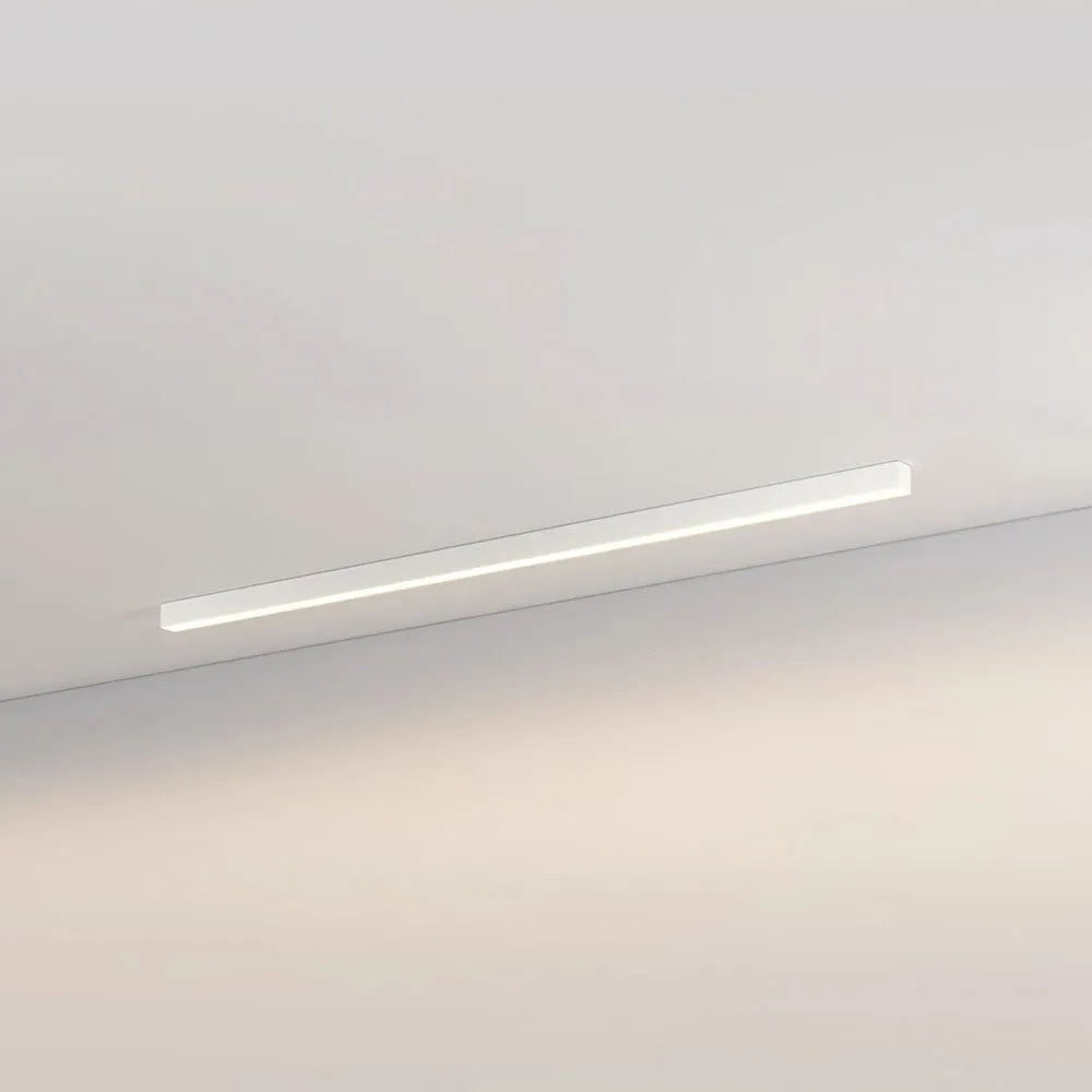 LED plafondlamp zwart langwerpig modern voor woonkamer hal slaapkamer minimalistische plafondverlichting binnen