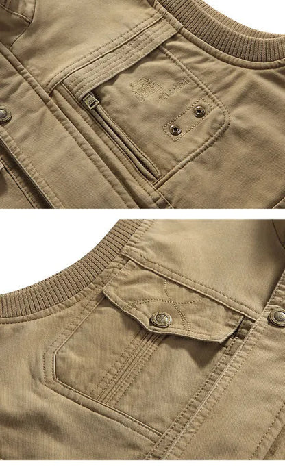Waterdicht Outdoor Vest Heren met Veel Zakken en Functionele Details