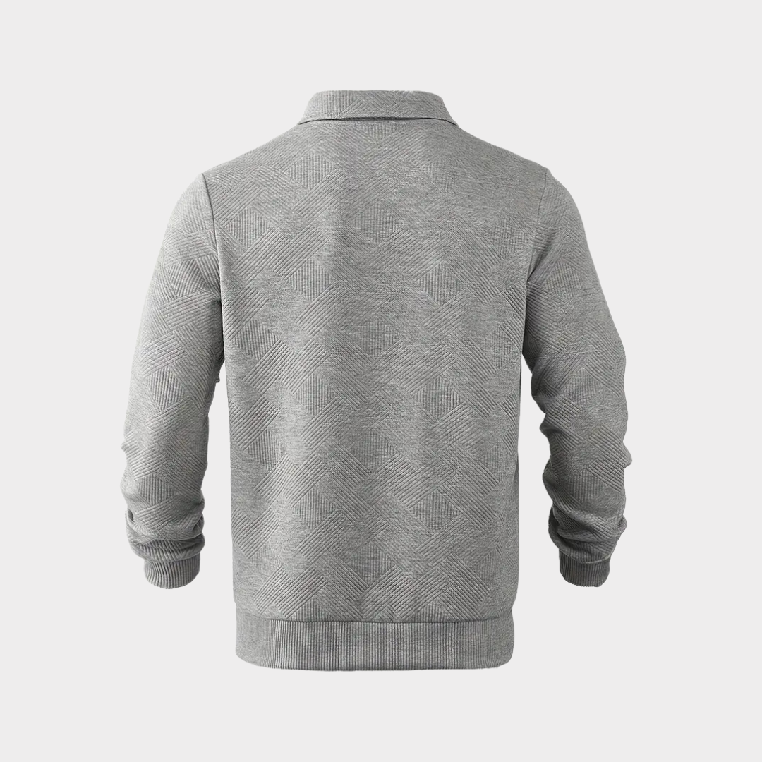 Premium Quarter Zip Trui voor Heren