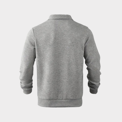 Premium Quarter Zip Trui voor Heren