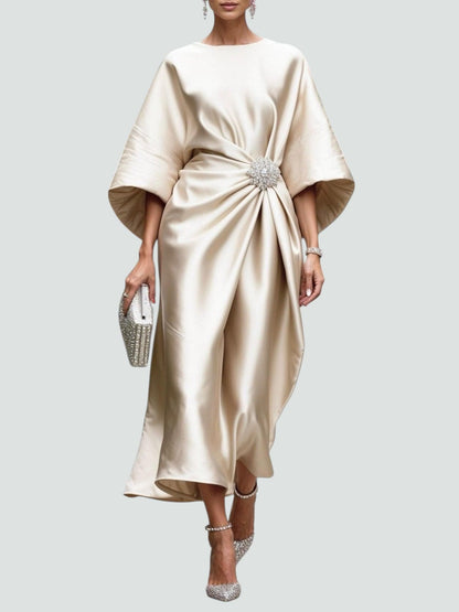 Dames Maxi Jurk Elegant Lange Zomerjurk