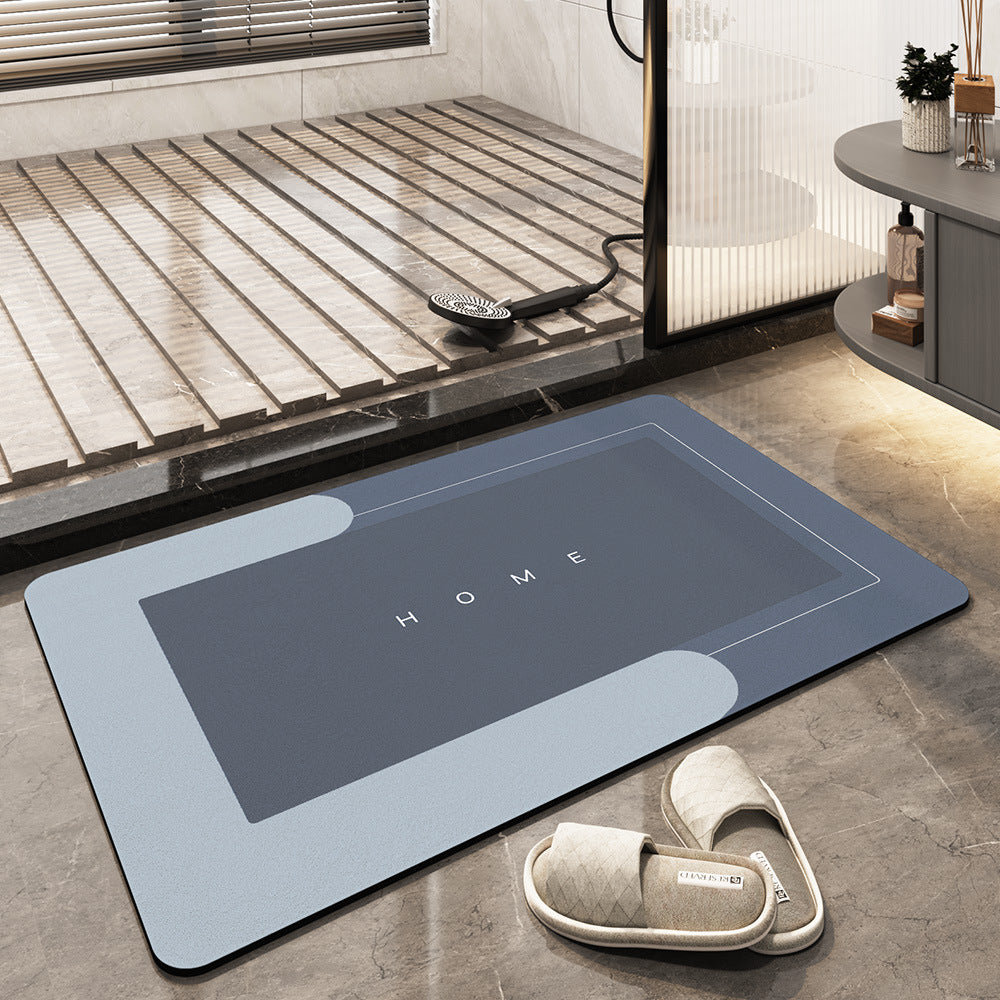 Zachte Badmat Antislip 40x60 cm | Superabsorberend Microvezel Droogloopmat voor Badkamer Keuken | Sneldrogend Vloerkleed met Antislip Onderkant