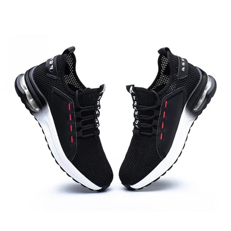 Veiligheidsschoenen met Stalen Neus Ultralight Antislip Werkschoenen Ademend voor Bouw Magazijn Industrie