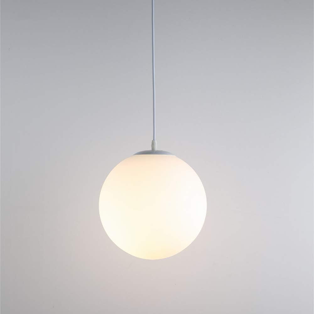 Hanglamp Glas Bol E27 Wit Eettafel Keuken Woonkamer Moderne Verlichting Ronde Hanglamp Minimalistisch Interieur