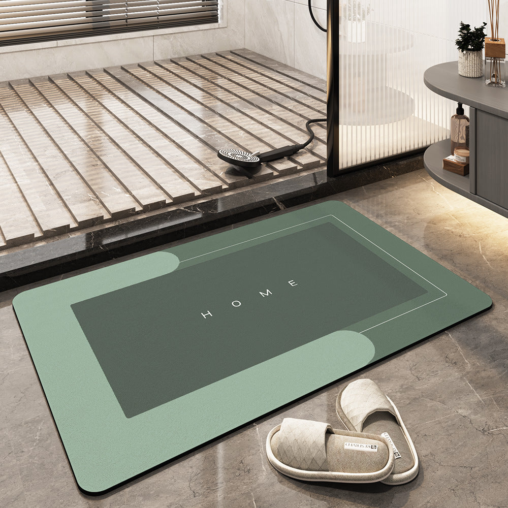 Zachte Badmat Antislip 40x60 cm | Superabsorberend Microvezel Droogloopmat voor Badkamer Keuken | Sneldrogend Vloerkleed met Antislip Onderkant