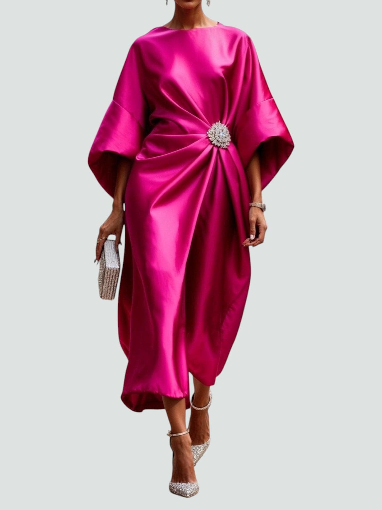 Dames Maxi Jurk Elegante Lange Zomerjurk