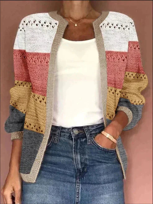 Vest voor Vrouw Comfortabel en Stijlvol Casual Model - StudioMarella