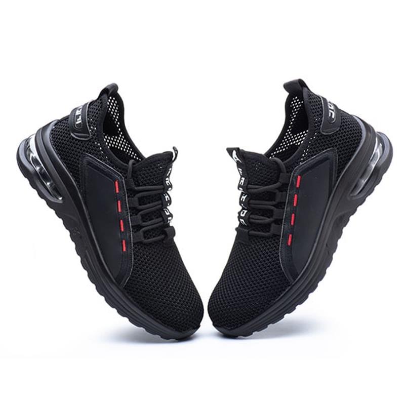 Veiligheidsschoenen met Stalen Neus Ultralight Antislip Werkschoenen Ademend voor Bouw Magazijn Industrie