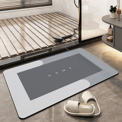 Zachte Badmat Antislip 40x60 cm | Superabsorberend Microvezel Droogloopmat voor Badkamer Keuken | Sneldrogend Vloerkleed met Antislip Onderkant