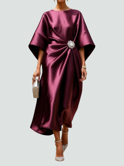 Dames Maxi Jurk Elegant Lange Zomerjurk