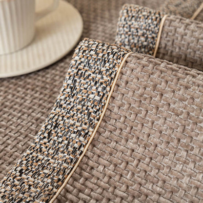 Chenille Bankhoes Antislip Structuur Bescherming Huisdieren Kleur en Maat Universeel