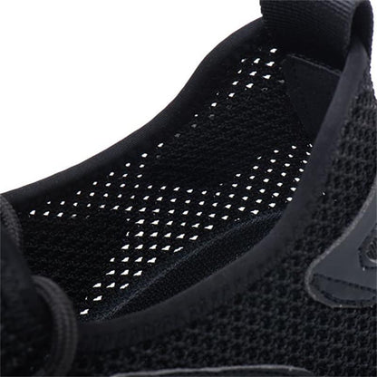 Veiligheidsschoenen met Stalen Neus Ultralight Antislip Werkschoenen Ademend voor Bouw Magazijn Industrie